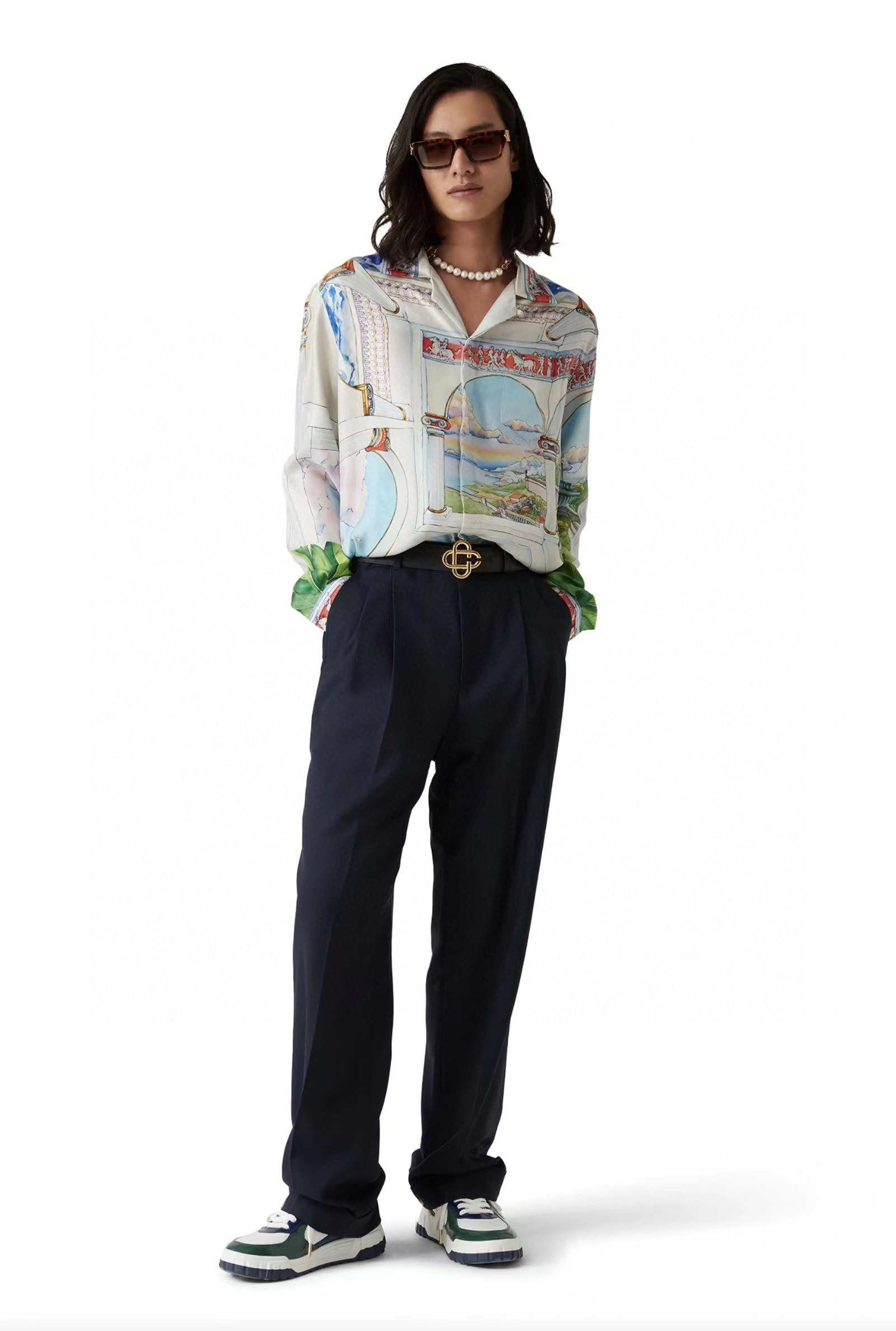 wg.luxury- 31s1281931 Real silk oversize item:E-F409I0902
